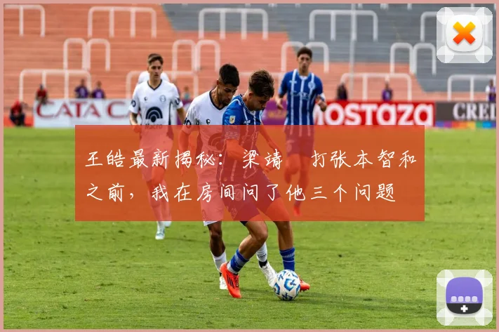 王皓最新揭秘：梁靖崑打张本智和之前，我在房间问了他三个问题